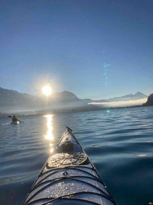 Chalet Mignon - Your Vacation Oasis At Lake Brienz Bonigen Ngoại thất bức ảnh
