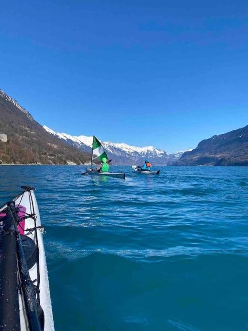 Chalet Mignon - Your Vacation Oasis At Lake Brienz Bonigen Ngoại thất bức ảnh