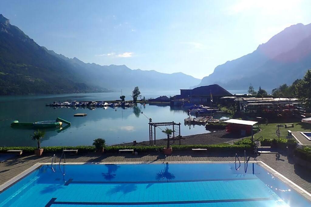 Chalet Mignon - Your Vacation Oasis At Lake Brienz Bonigen Ngoại thất bức ảnh